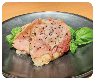 SPFポークのサルティボッカ風