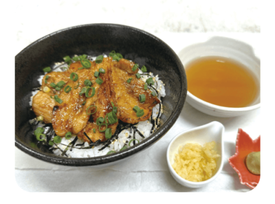 SPF豚バラ肉のひつまぶし丼